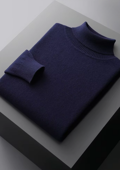 Pure Extra-Fine Merino Wool Classic Rollneck | Castielli