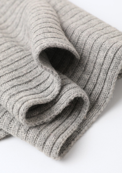 Pure Extra-Fine Merino Wool Wintertime Essentials - Light Gray | Castielli