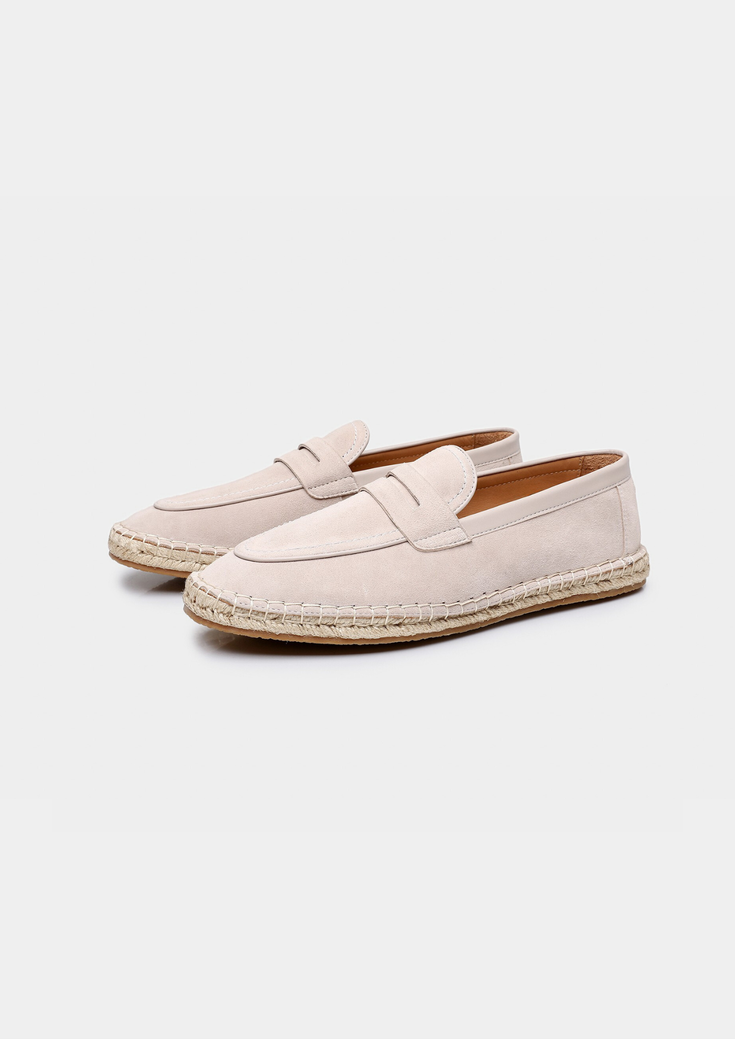 Penny Seaside Espadrilles - Off White | Castielli