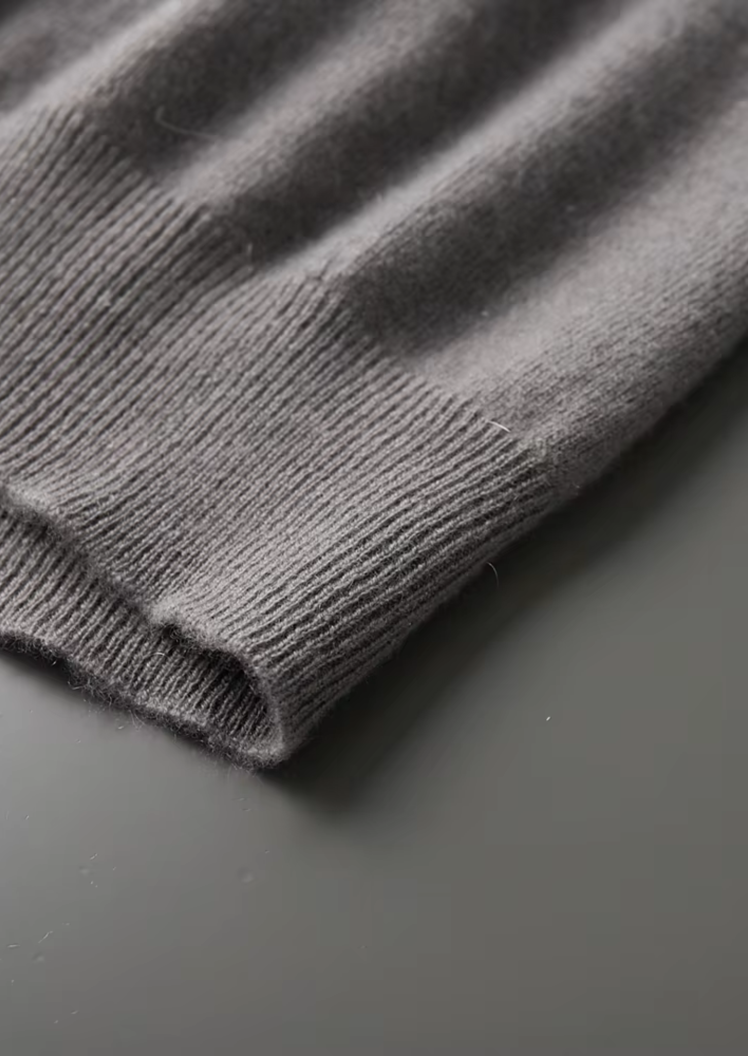 Premium Cashmere Mock Neck T-Shirt | Castielli