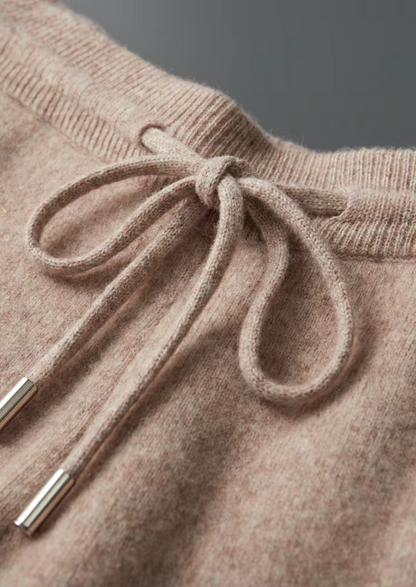 Pure Extra-Fine Merino Wool Beige Savro Set | Castielli