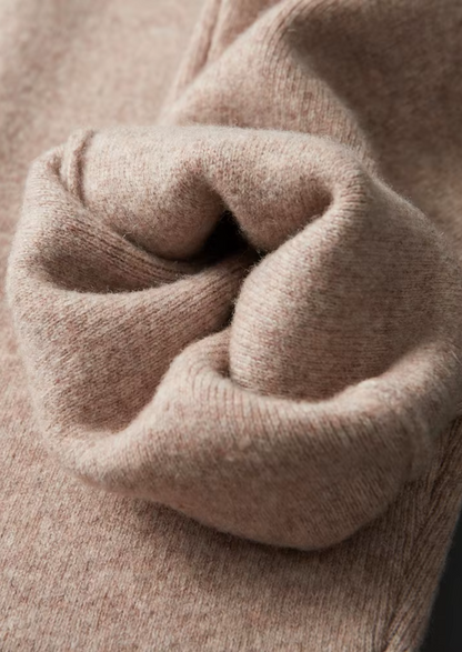 Pure Extra-Fine Merino Wool Beige Savro Set | Castielli