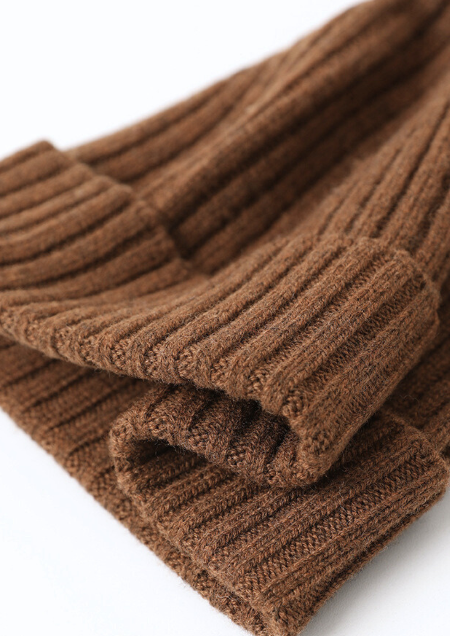 Pure Extra-Fine Merino Wool Wintertime Essentials - Coffee | Castielli