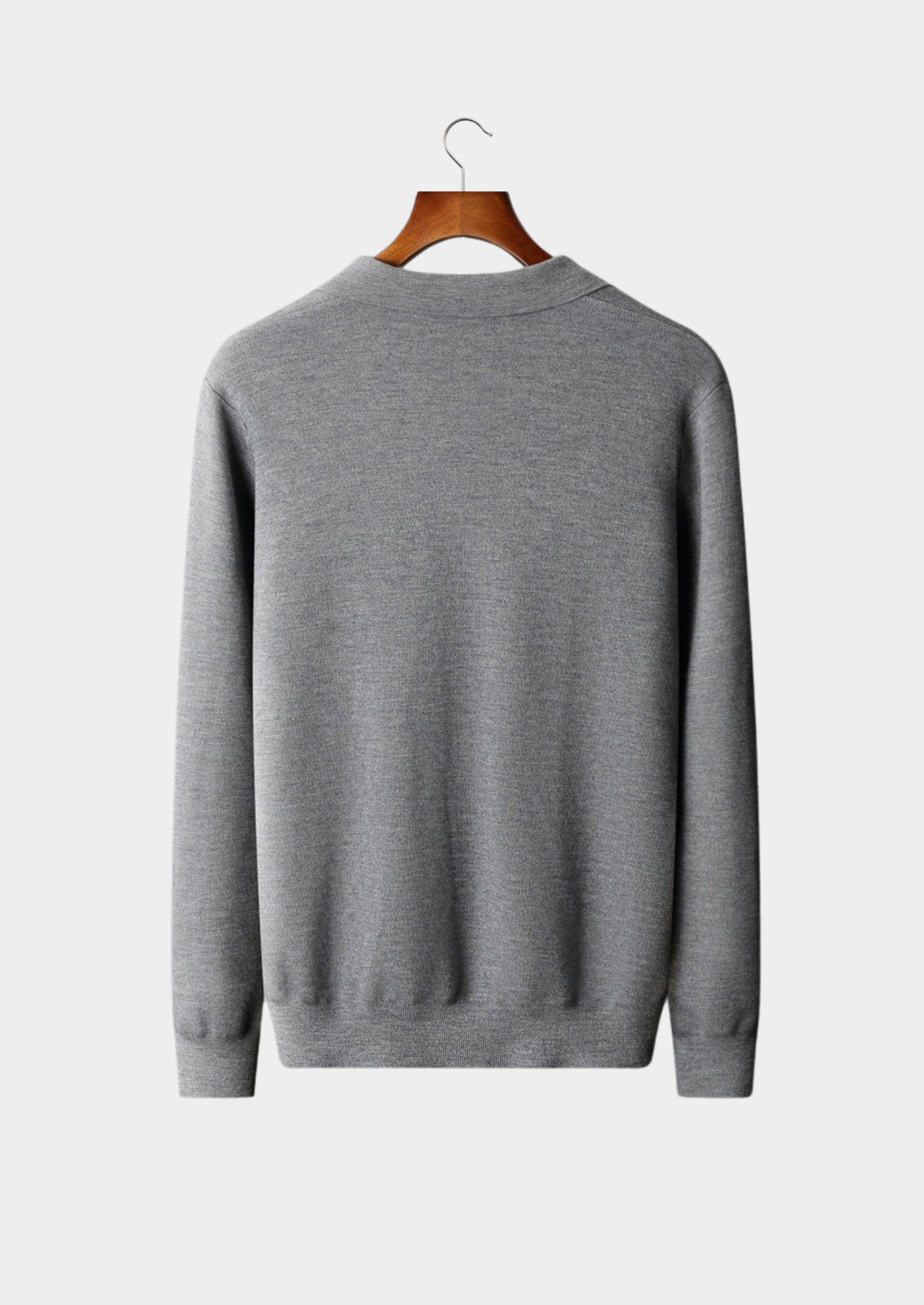 Premium Cashmere Buttonless Sweater Polo | Castielli