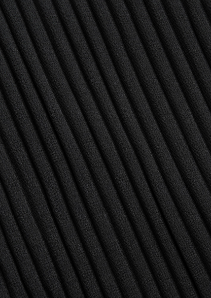 Black Pleated Summer Set | Castielli