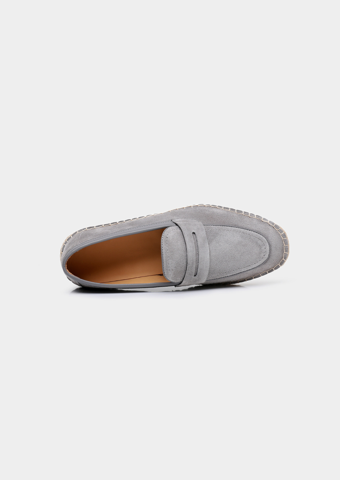 Penny Seaside Espadrilles - Light Gray | Castielli