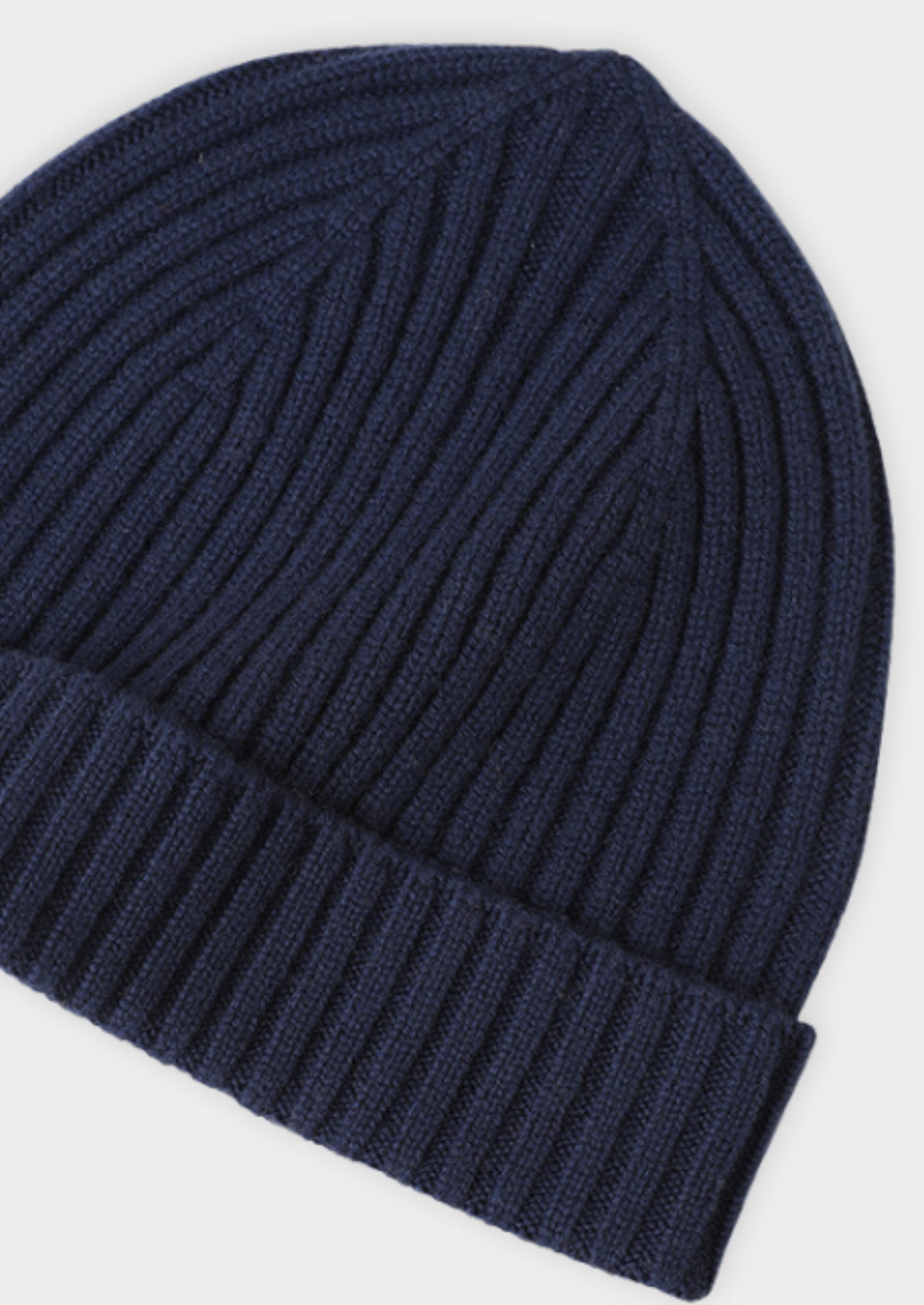 Pure Extra-Fine Merino Wool Wintertime Essentials - Navy Blue | Castielli