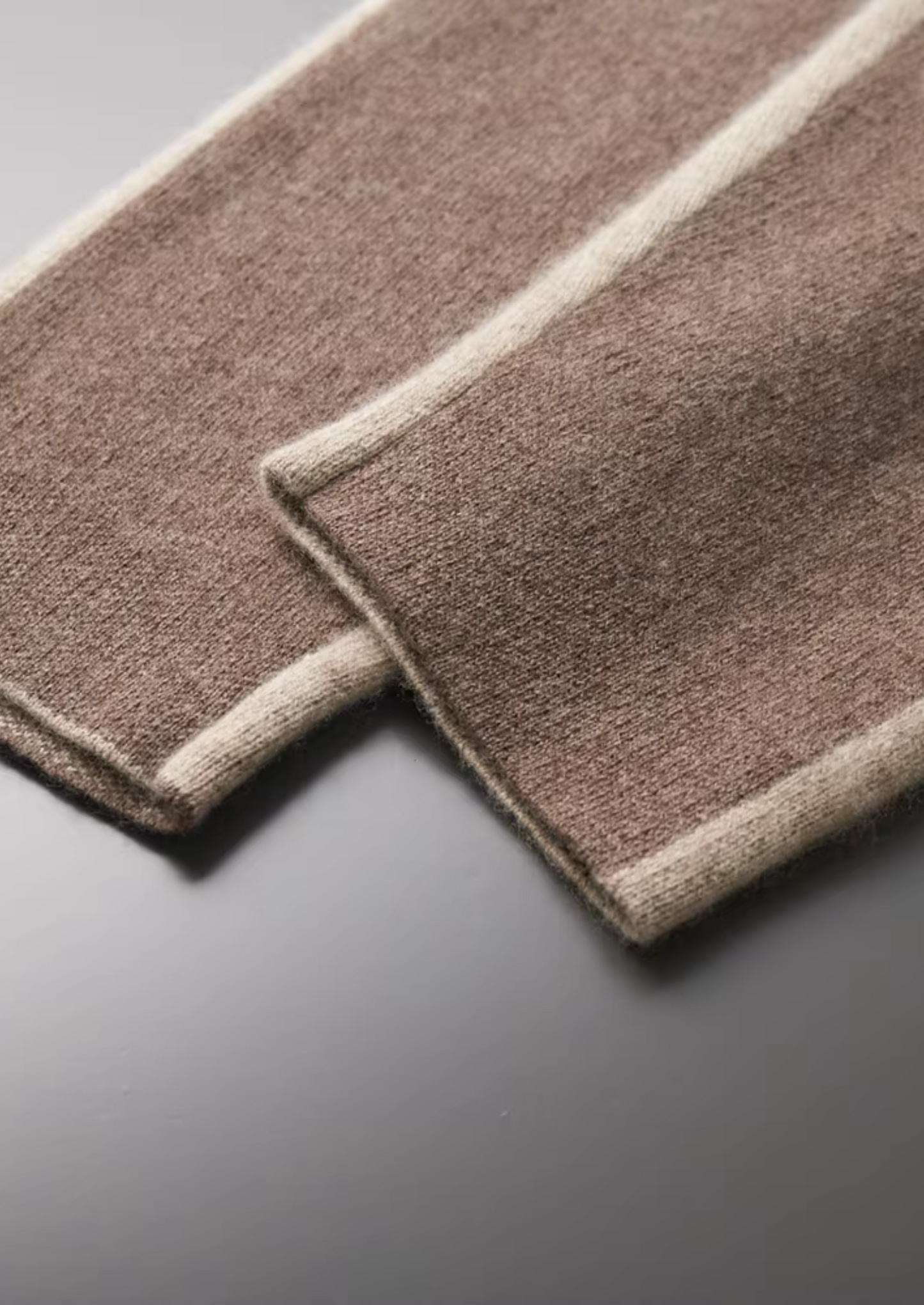Premium Cashmere Sand Torino Leisure Set | Castielli