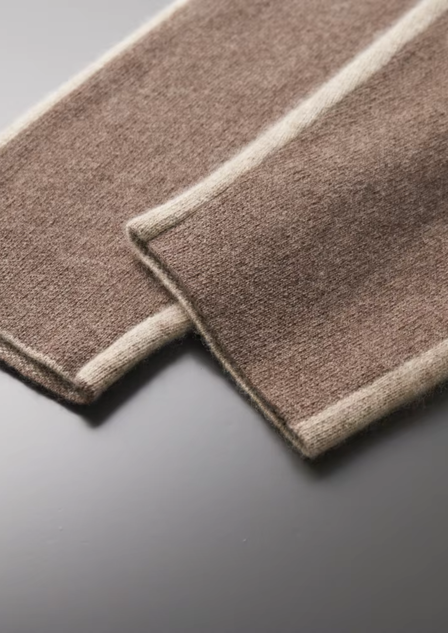 Premium Cashmere Sand Torino Leisure Set | Castielli