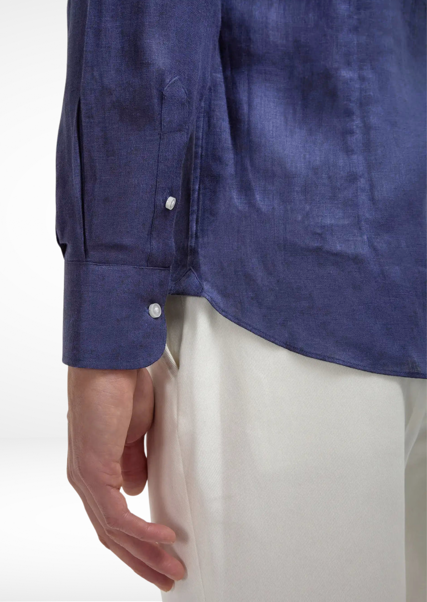 Portofino Coastal Shirt - Blue | Castielli