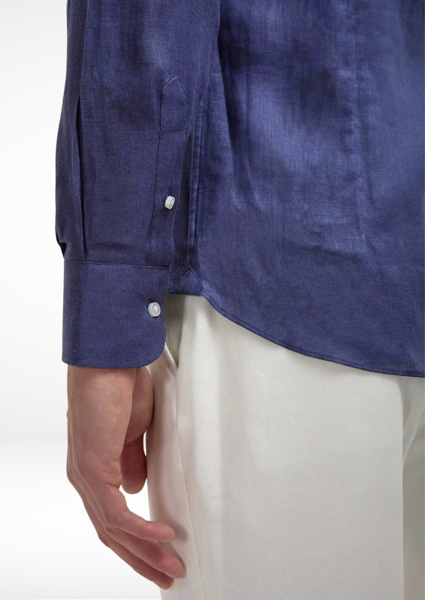 Portofino Coastal Shirt - Blue | Castielli