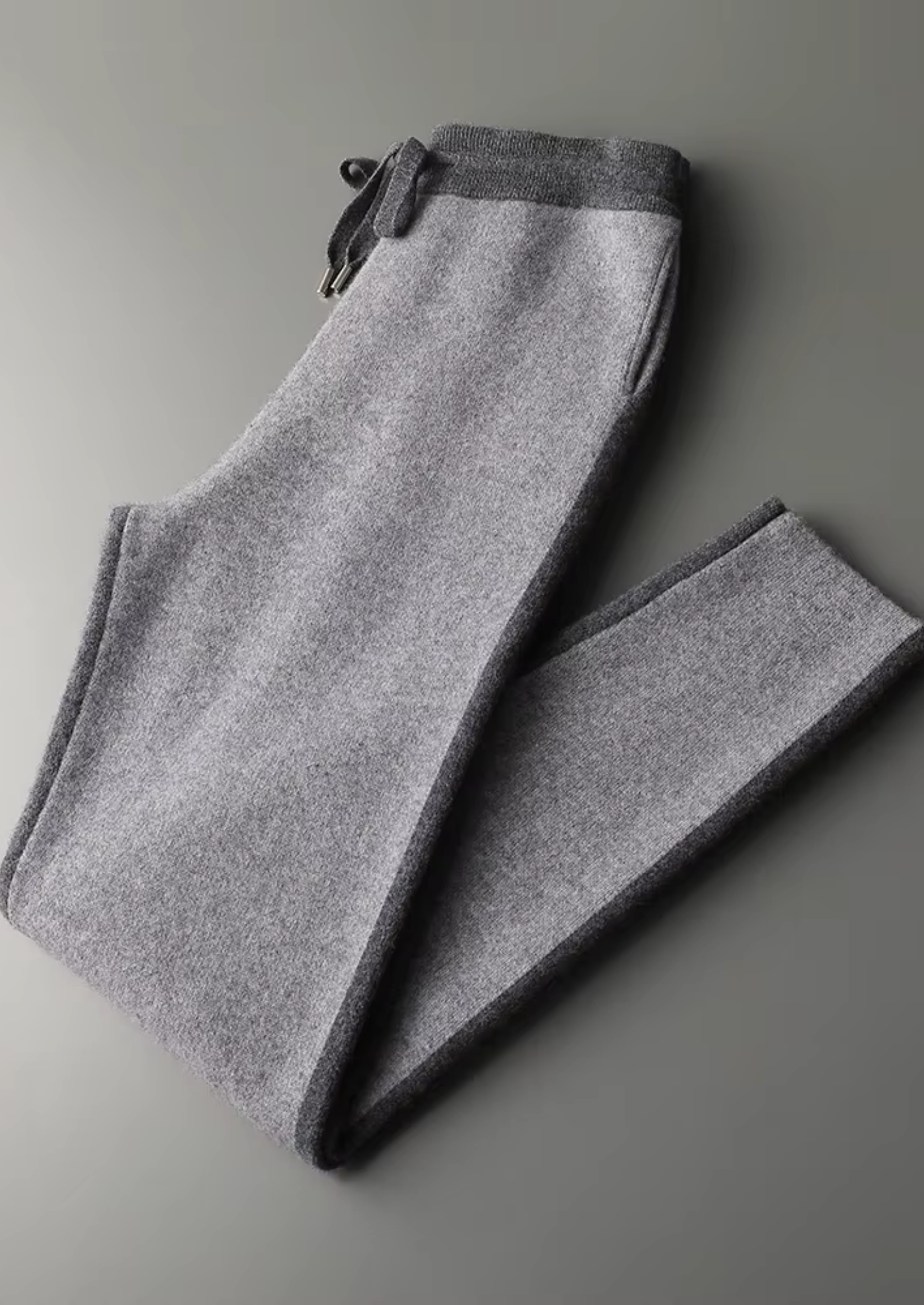 Premium Cashmere Dark Gray Torino Leisure Set | Castielli