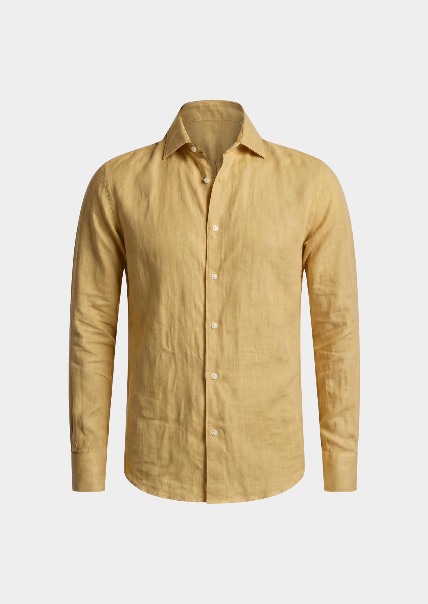 Portofino Coastal Shirt - Yellow | Castielli