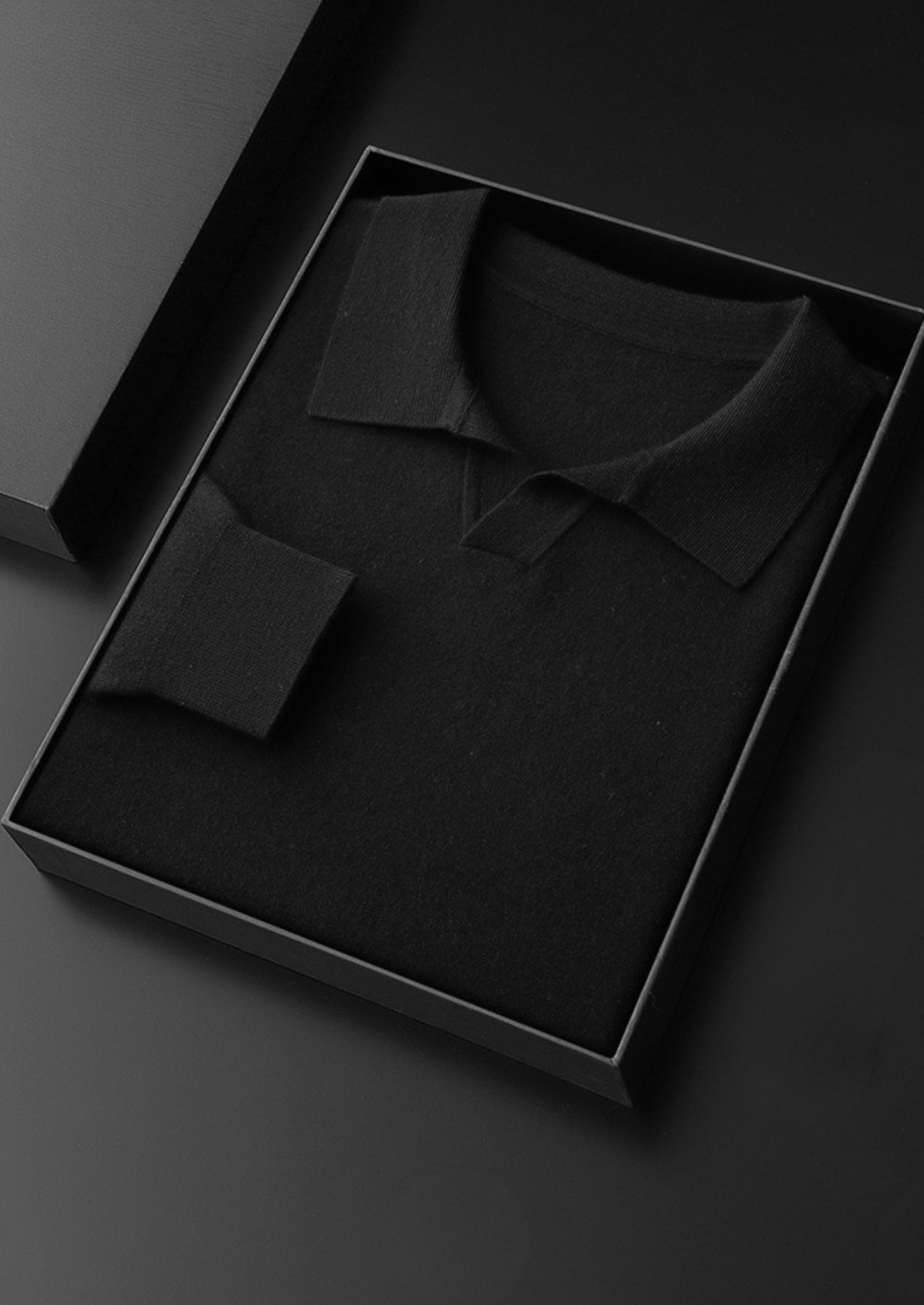 Premium Cashmere Buttonless Sweater Polo | Castielli