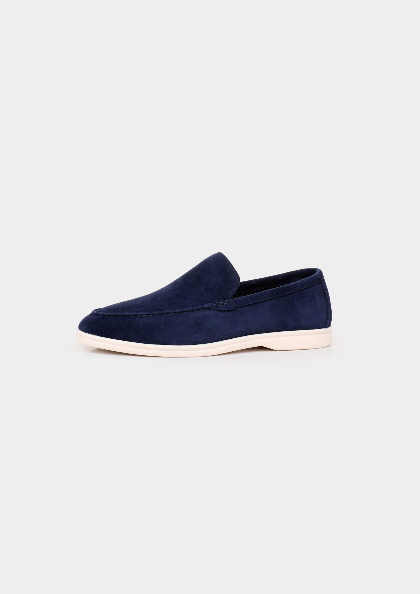 Marina Loafers - Navy Blue | Castielli