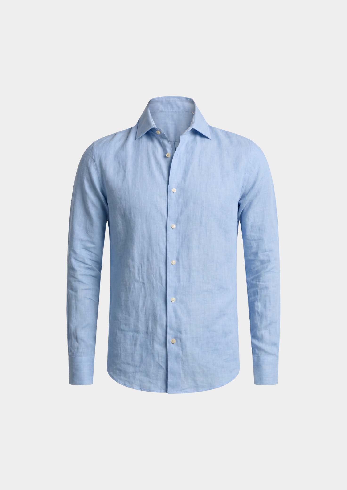Portofino Coastal Shirt - Light Blue | Castielli