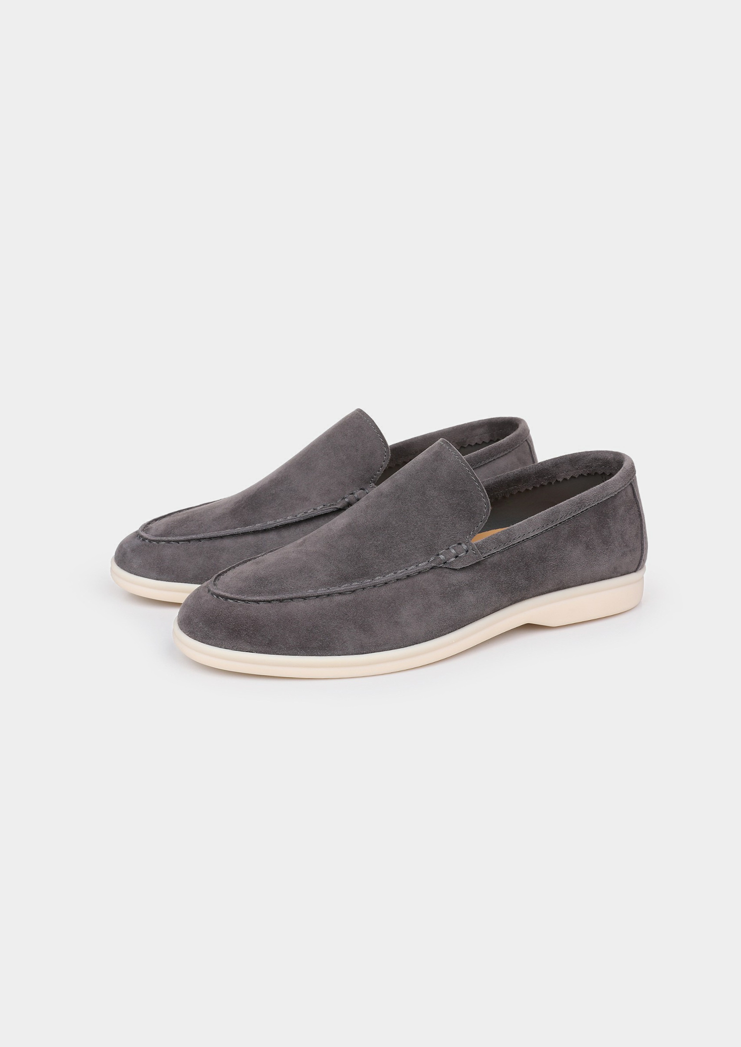 Marina Loafers - Fog Gray | Castielli
