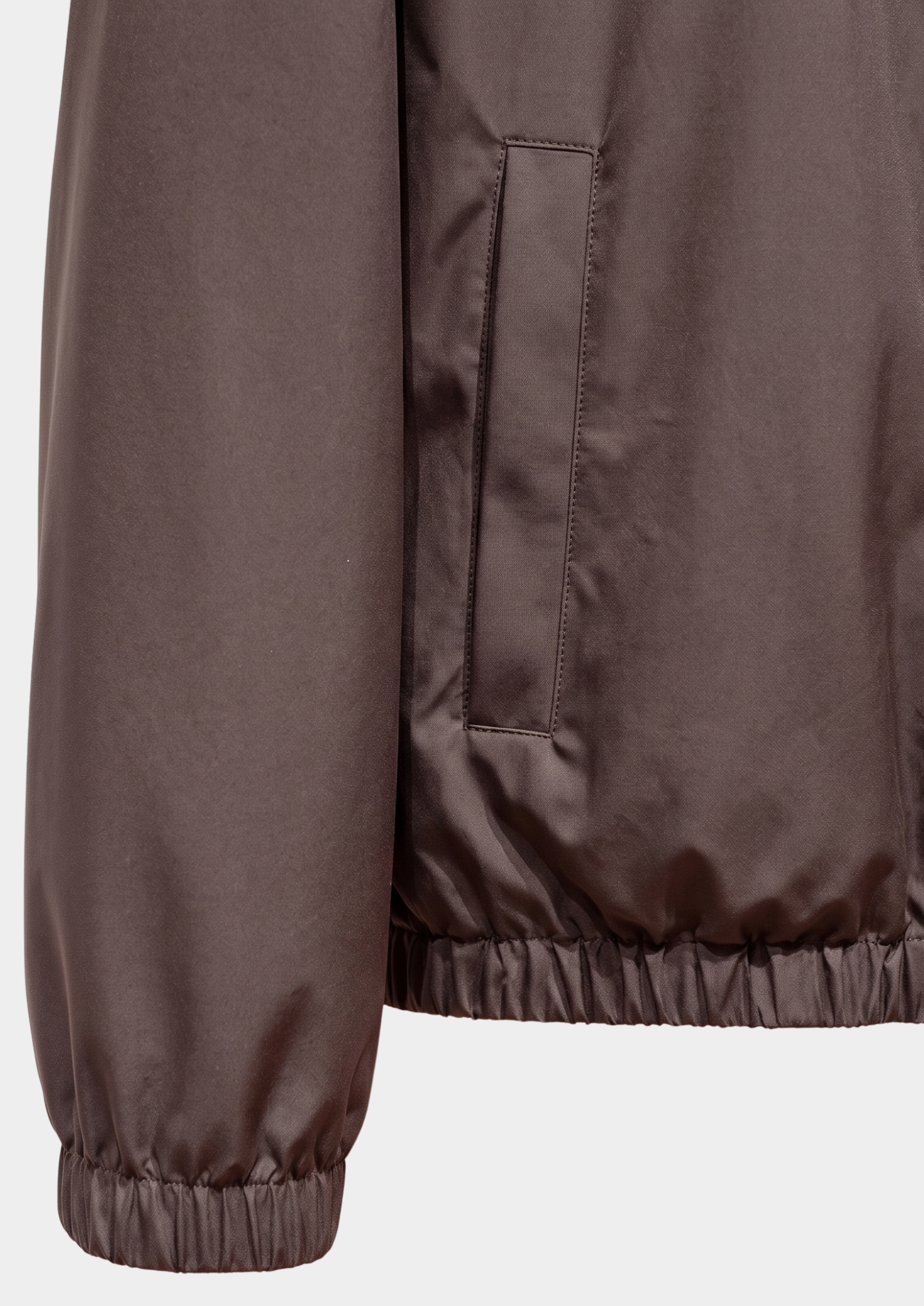 Coffee Technical Windbreaker Jacket | Castielli