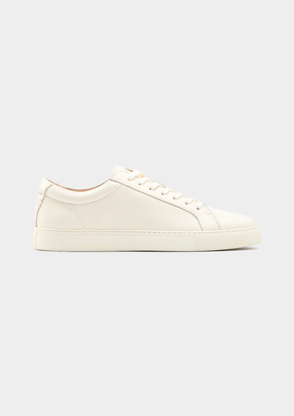 Ivory Essential Leather Sneaker | Castielli