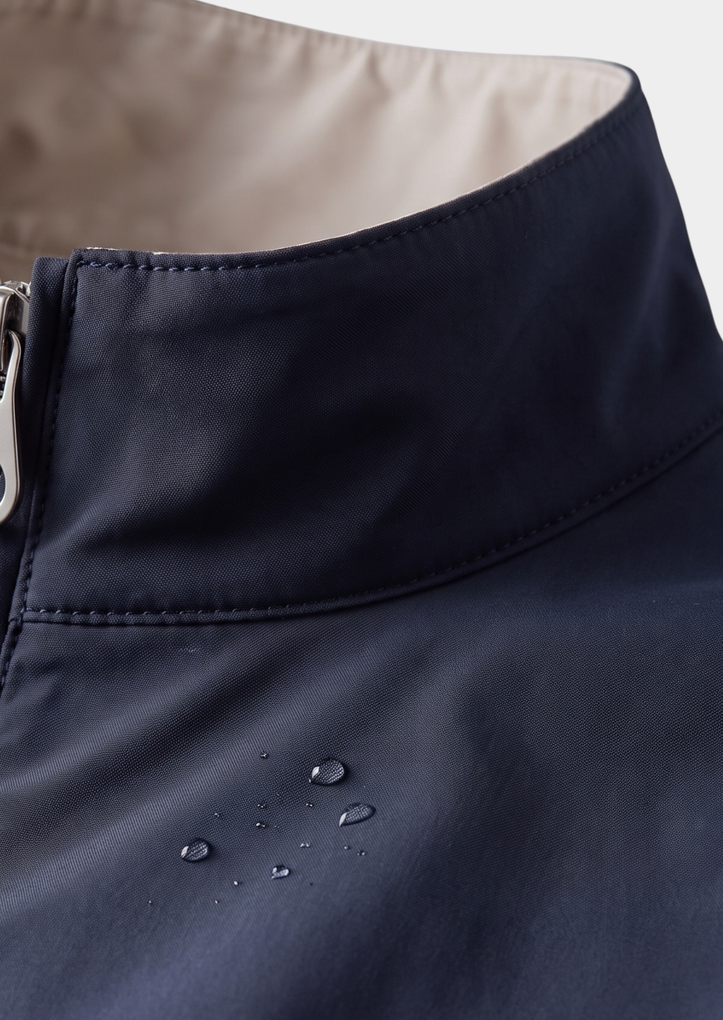 Navy Blue Technical Windbreaker Jacket | Castielli