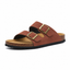 Castielli Suede Arizona Sandals - Chestnut