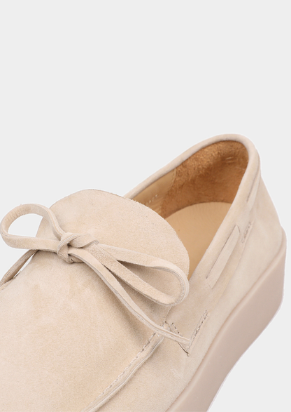 Ivory Boat Loafers | Castielli