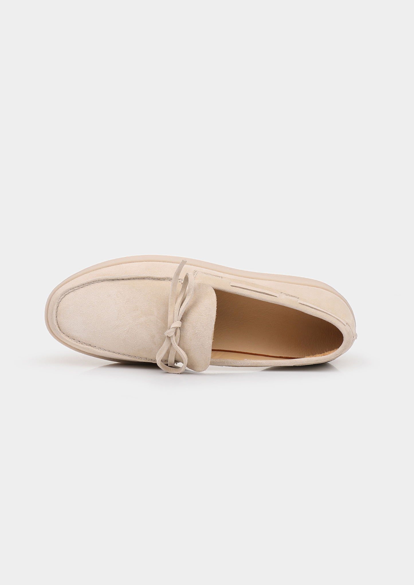Ivory Boat Loafers | Castielli