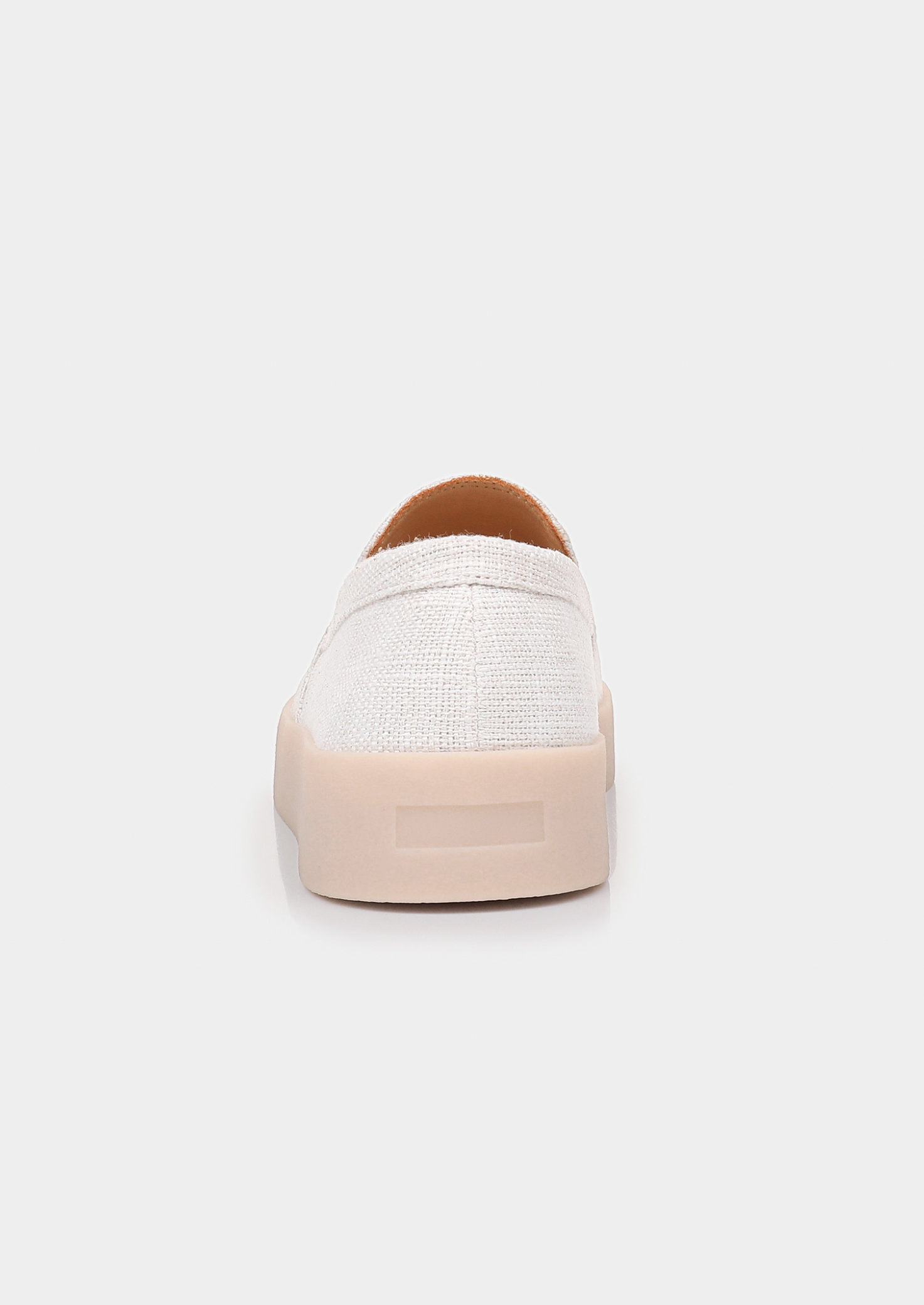 White Linen City Loafers | Castielli