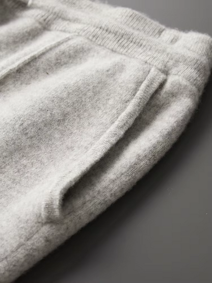 Pure Extra-Fine Merino Wool Leisure Trousers | Castielli
