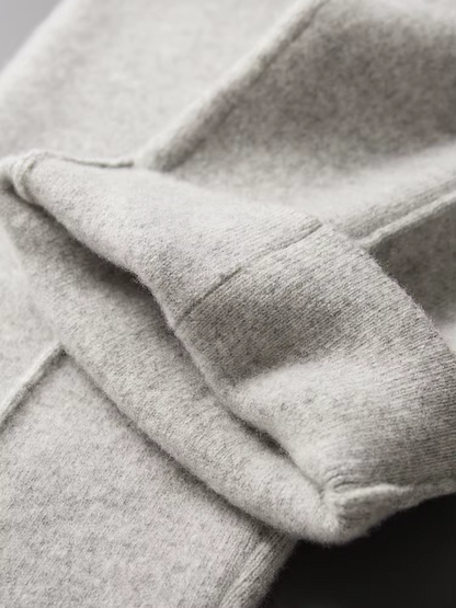 Pure Extra-Fine Merino Wool Leisure Trousers | Castielli