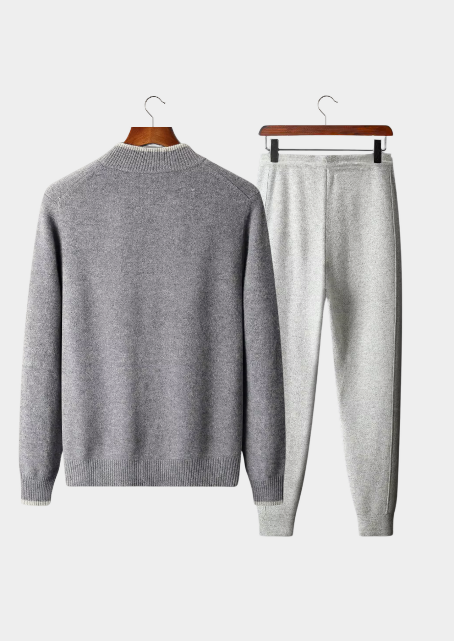 Pure Extra-Fine Merino Wool Two Tone Set | Castielli