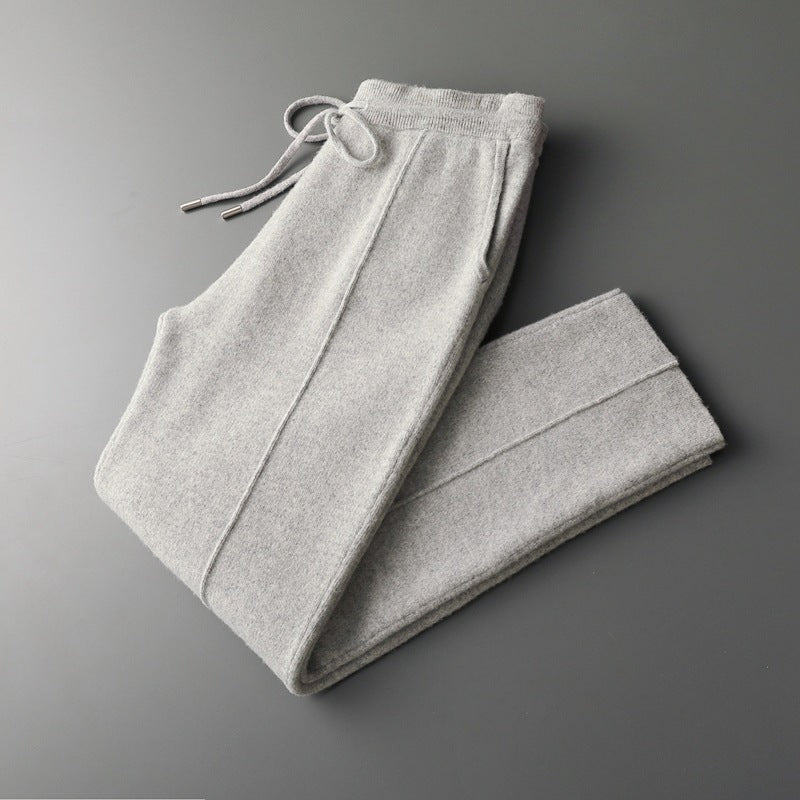 Pure Extra-Fine Merino Wool Leisure Trousers | Castielli