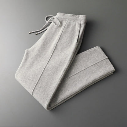 Pure Extra-Fine Merino Wool Leisure Trousers | Castielli