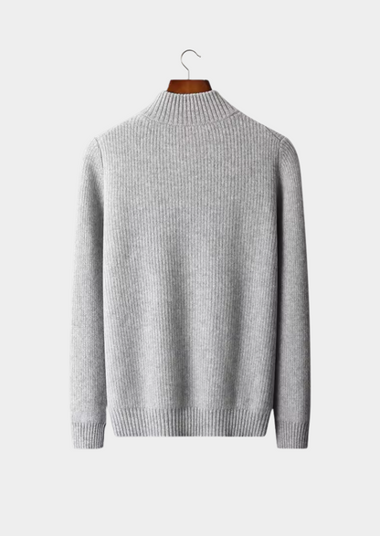 Pure Extra-Fine Merino Wool Ribbed Cardigan | Castielli