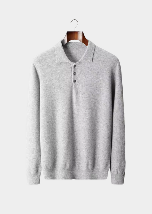 Pure Extra-Fine Merino Wool Classic Sweater Polo | Castielli
