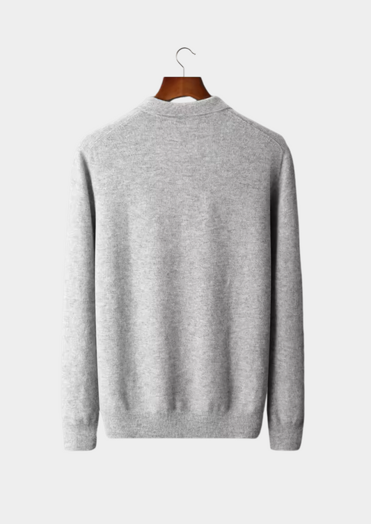 Pure Extra-Fine Merino Wool Classic Sweater Polo | Castielli