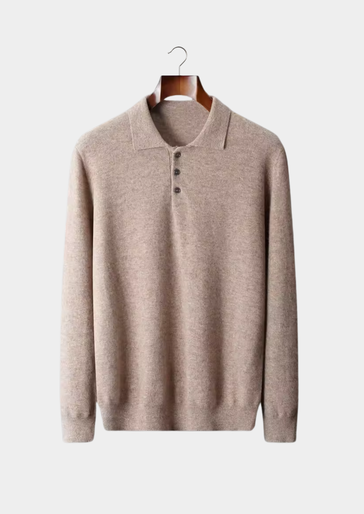 Pure Extra-Fine Merino Wool Classic Sweater Polo | Castielli