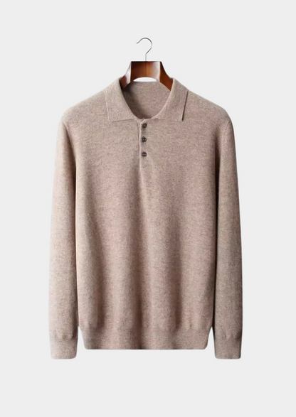 Pure Extra-Fine Merino Wool Classic Sweater Polo | Castielli