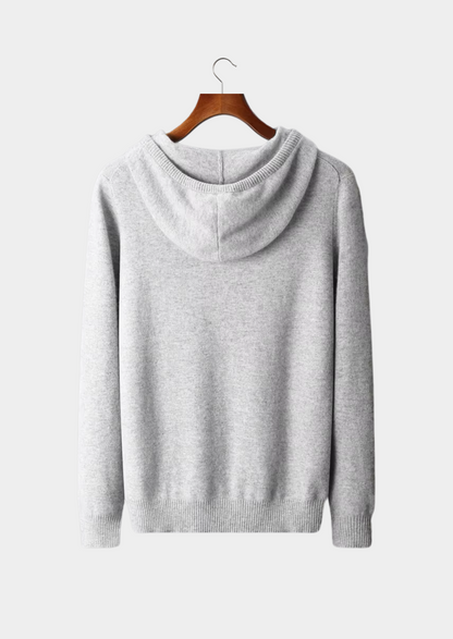 Pure Extra-Fine Merino Wool Leisure Hoodie | Castielli