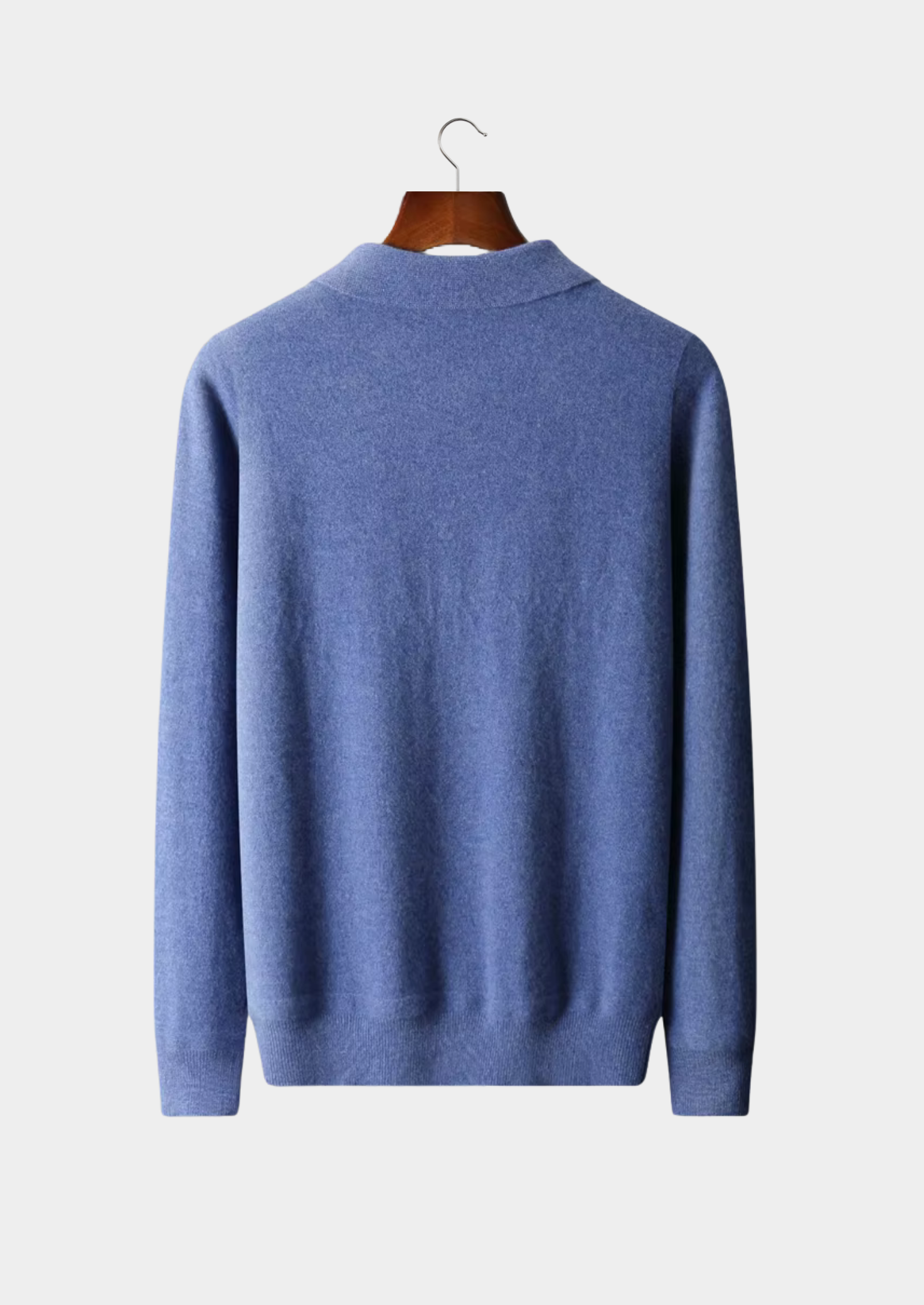 Pure Extra-Fine Merino Wool Half Zip Polo | Castielli