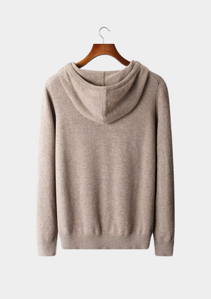 Pure Extra-Fine Merino Wool Leisure Hoodie | Castielli