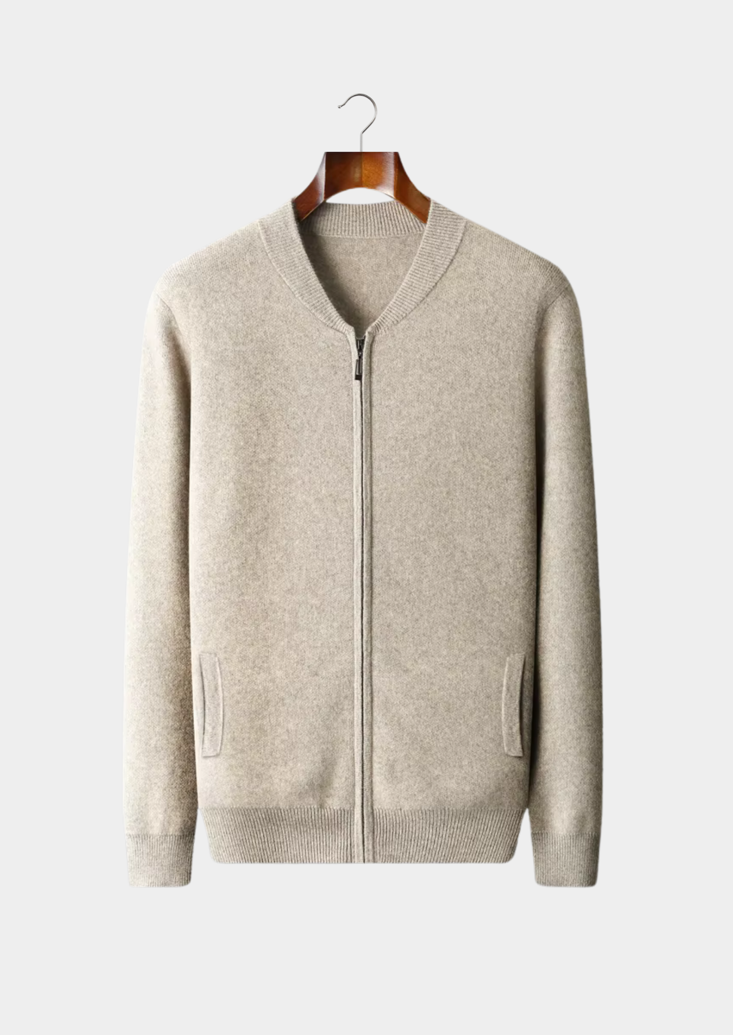 Pure Extra-Fine Merino Wool V-Neck Cardigan | Castielli