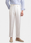 Cagliari Pleated Coastal Trousers - White