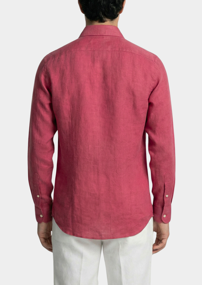 Portofino Coastal Shirt - Pink | Castielli