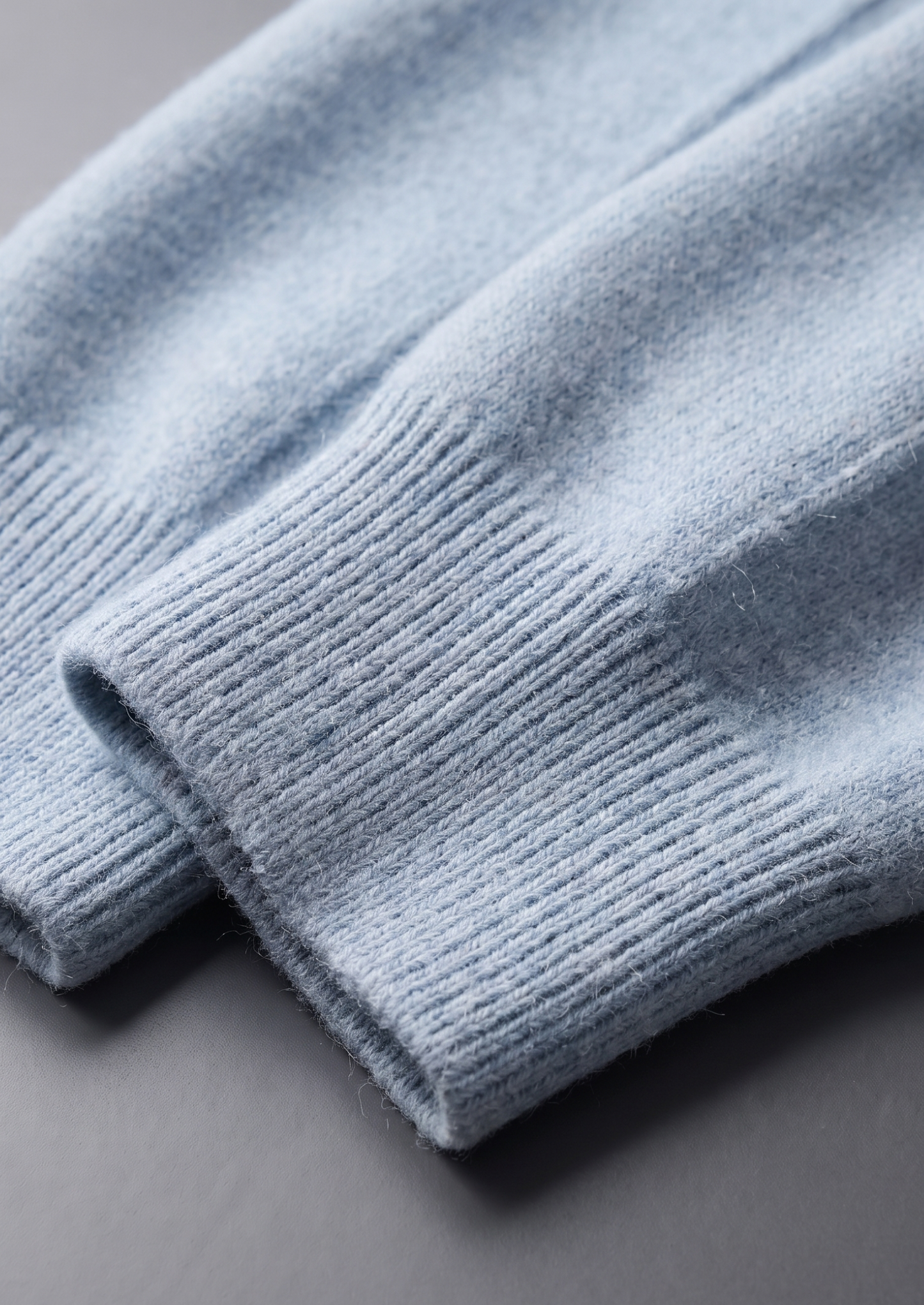 Pure Extra-Fine Merino Wool Light Blue Luzzo Set | Castielli
