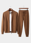 Pure Extra-Fine Merino Wool Caramel Luzzo Set