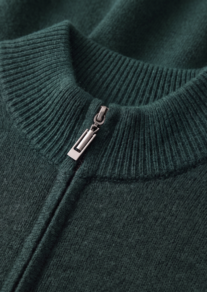 Pure Extra-Fine Merino Wool Sea Green Luzzo Set | Castielli