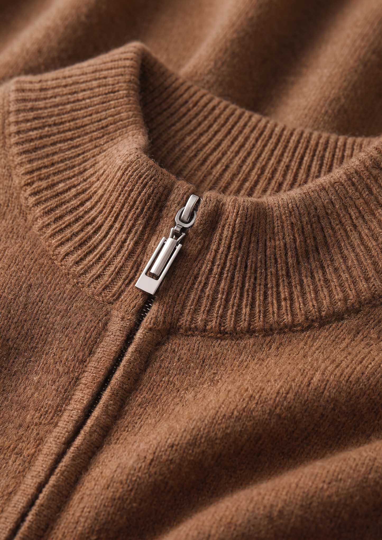 Pure Extra-Fine Merino Wool Caramel Luzzo Set | Castielli