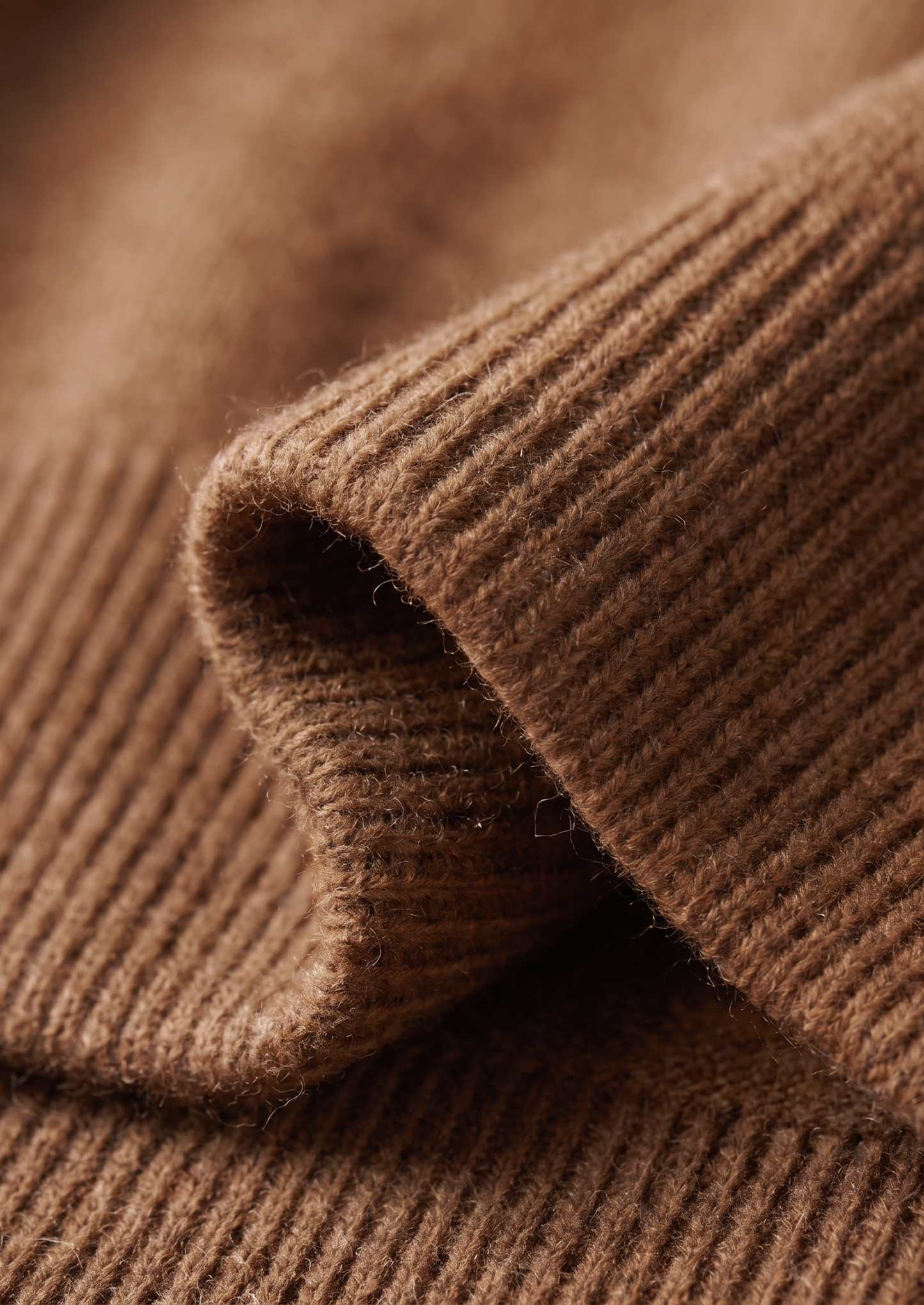 Pure Extra-Fine Merino Wool Caramel Luzzo Set | Castielli