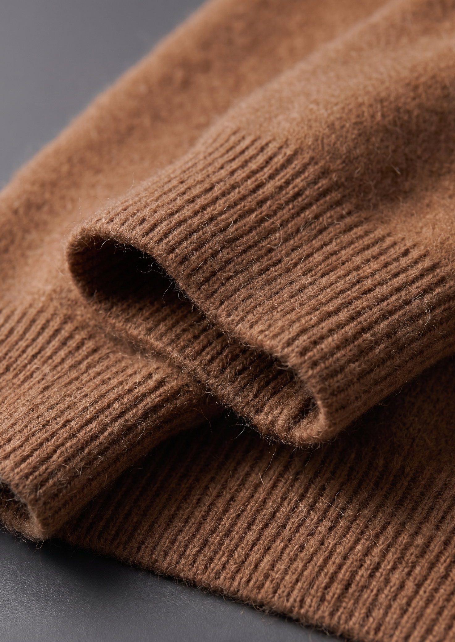 Pure Extra-Fine Merino Wool Caramel Luzzo Set | Castielli